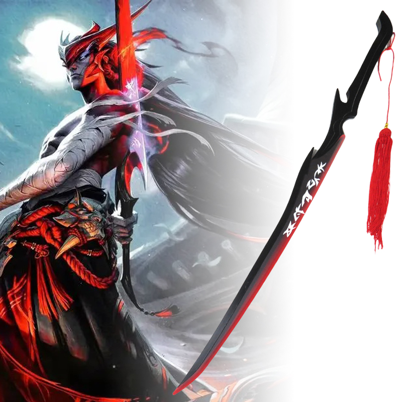 Anime Cosplay Real - Real Size Yone Katana Sword League