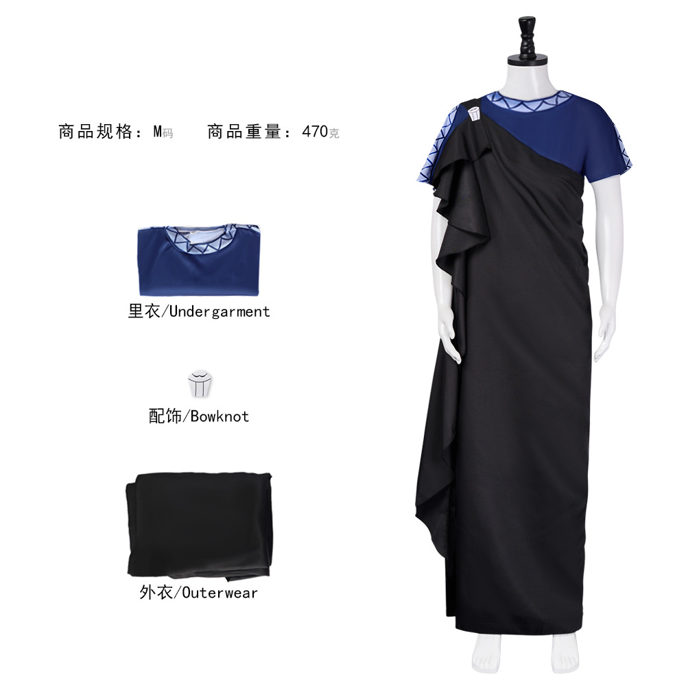 Anime Cosplay Couple - Cartoon Movie Megara Hades Cosplay Costume