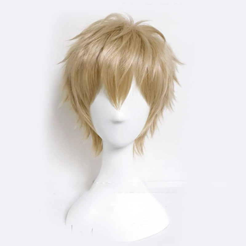 Anime Cosplay One Punch Man - One-Punch Man Anime Jeno Short Hair