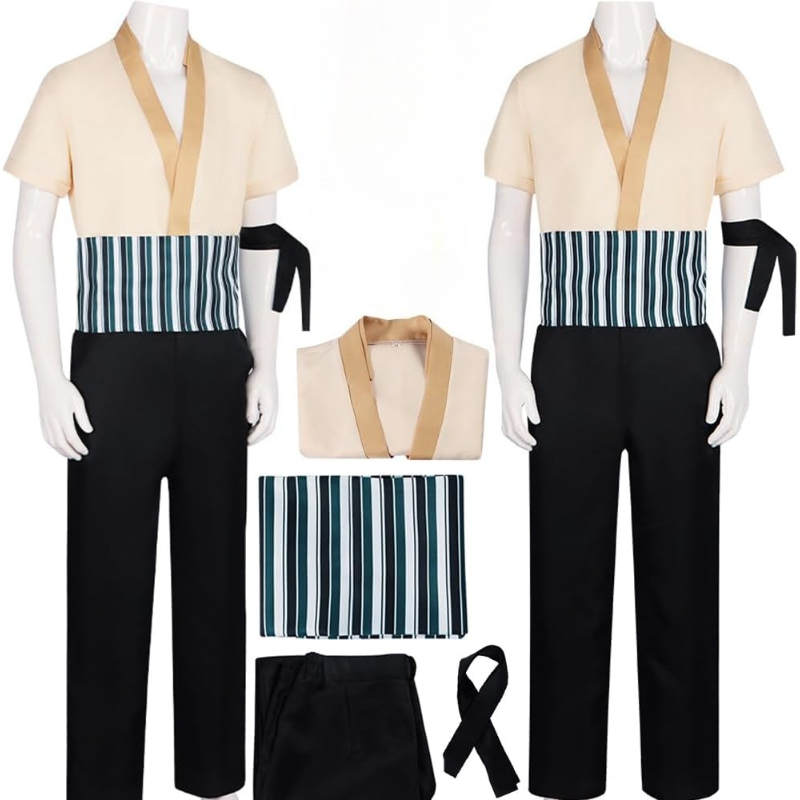 Cosplay Anime Zoro - Movie Zoro Cosplay Costume Pirate Roronoa