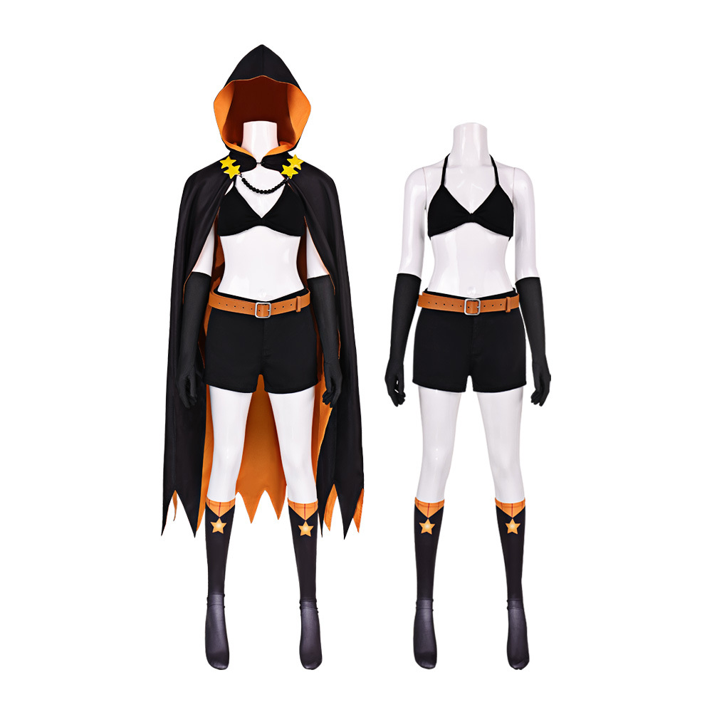 Anime Cosplay Bikini - Re:Zero Shaula Cosplay Costume | Cape