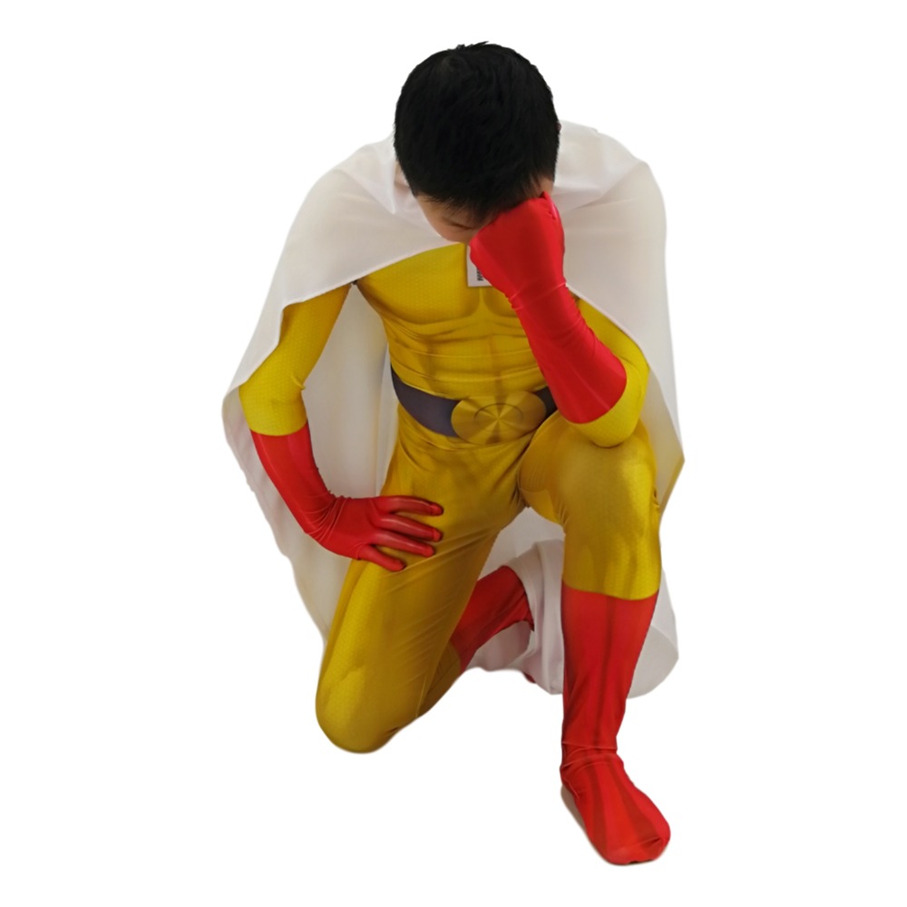 Anime Cosplay One Punch Man - Anime One Punch Man Cosplay Costume
