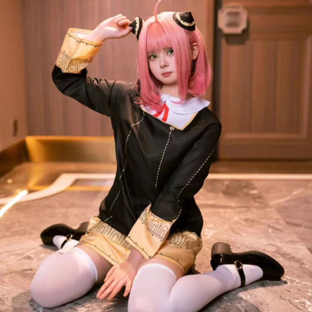 Spy Family Outfit - Anime SPY X FAMILY Anya Cosplay