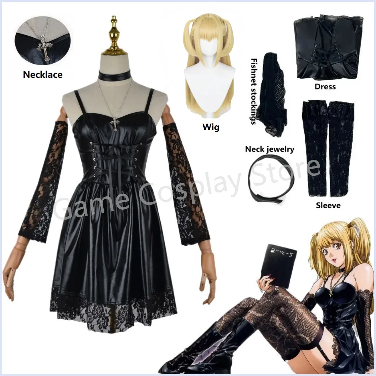 Spy Family Outfit - Misa Amane Cosplay Costume Death Note