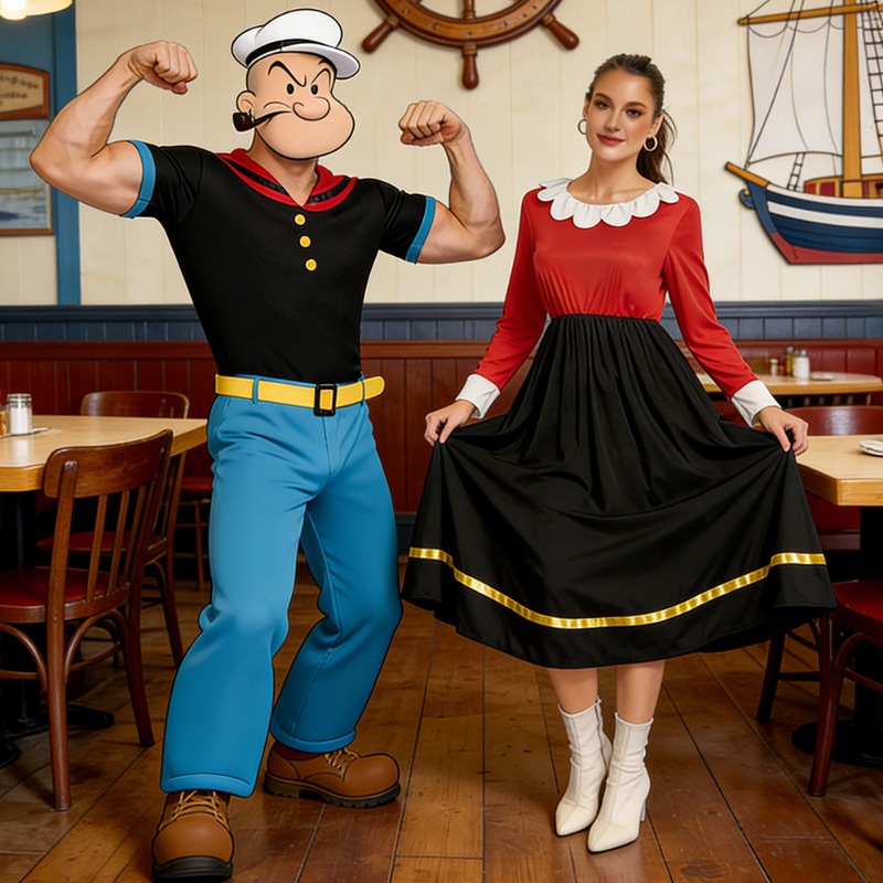 Anime Cosplay Couple - New Carnival Cosplay Costume Couple Classic