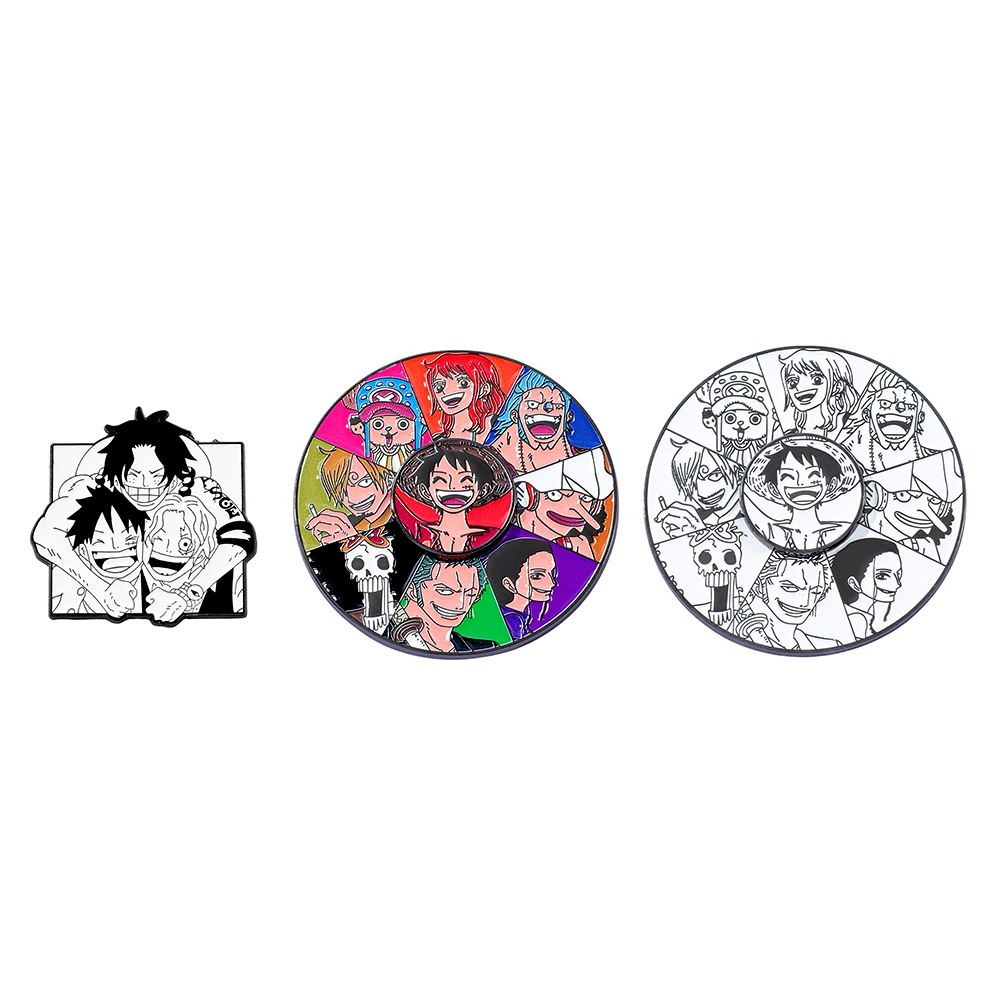 Cosplay Anime Zoro - 3 Pcs Anime One Piece Brooch