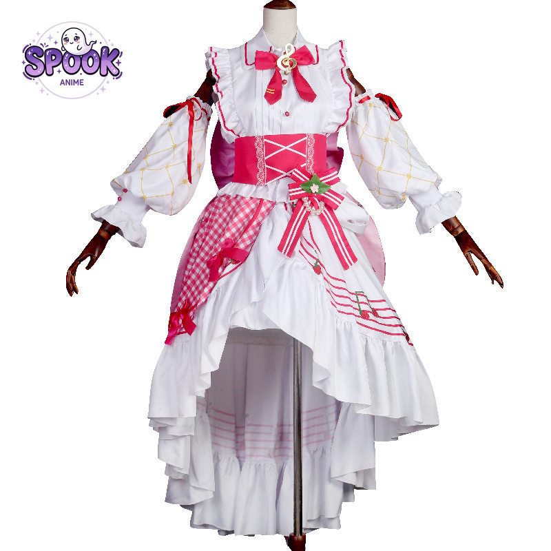 Strawberry Lolita Dress 15th A - Anime Cosplay Miku ulasan dan harga
