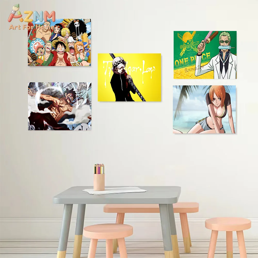 AZNM One Piece Anime Canvas Wa - One Piece Straw Hat ulasan dan harga