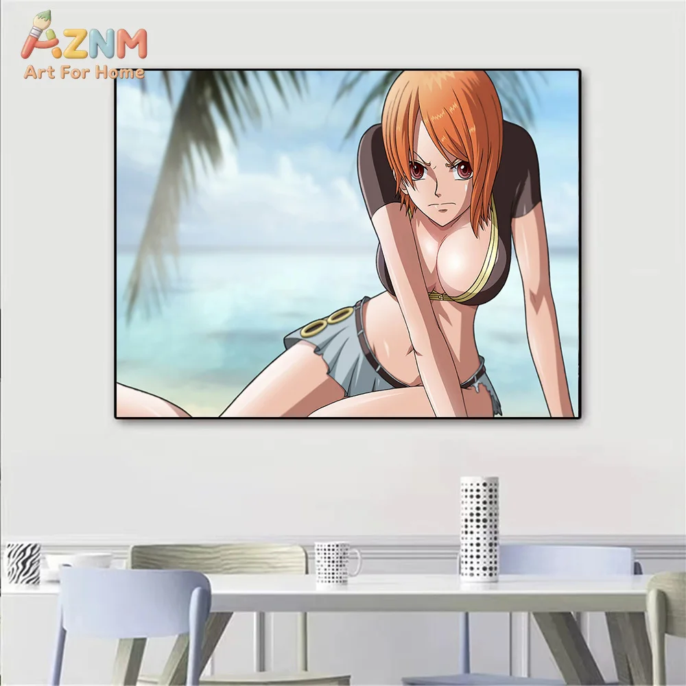 AZNM One Piece Anime Canvas Wa - One Piece Straw Hat ulasan dan harga