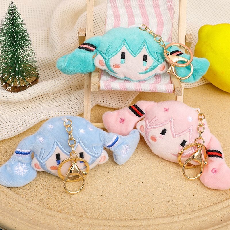Hatsune Miku Keychain & Plush  - Anime Cosplay Couple ulasan dan harga