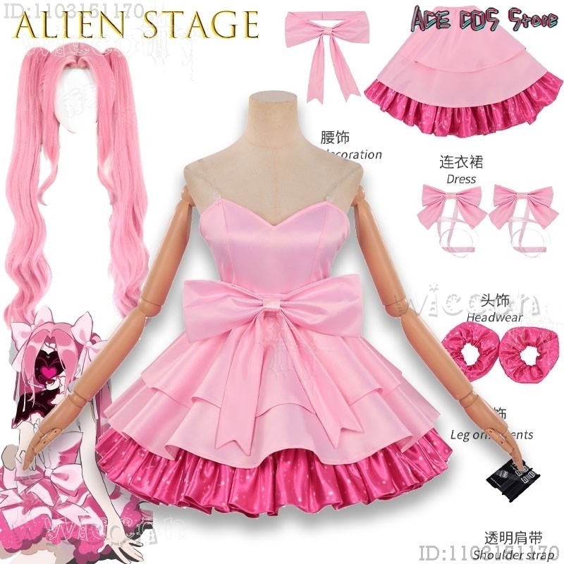 Alien Stage Mizi Candy Scar Zo - Anime Zombie Cosplay ulasan dan harga