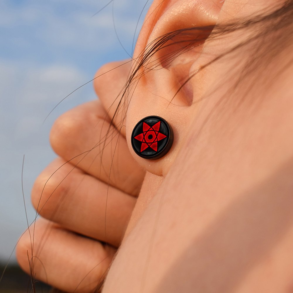 Anime Uzumaki Naruto Earrings  - Anime Cosplay Naruto ulasan dan harga