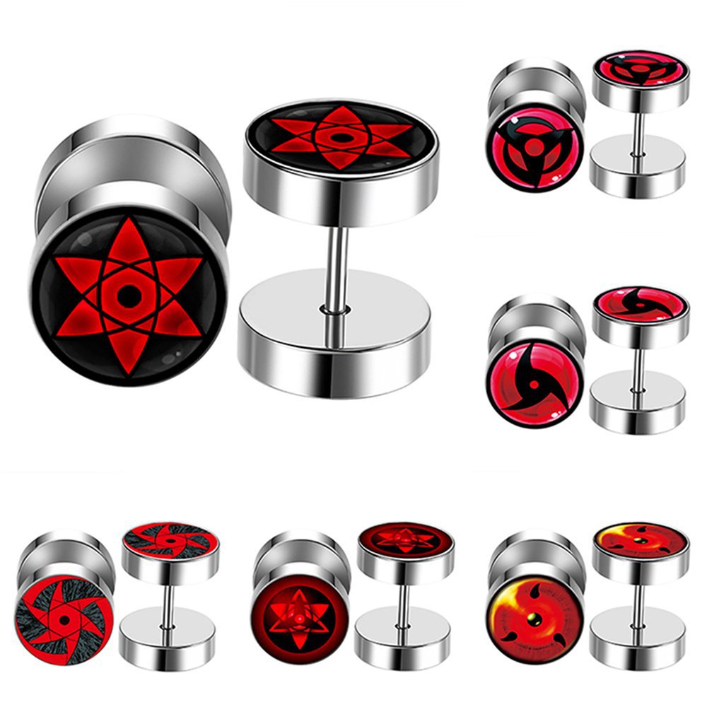 Anime Uzumaki Naruto Earrings  - Anime Cosplay Naruto ulasan dan harga