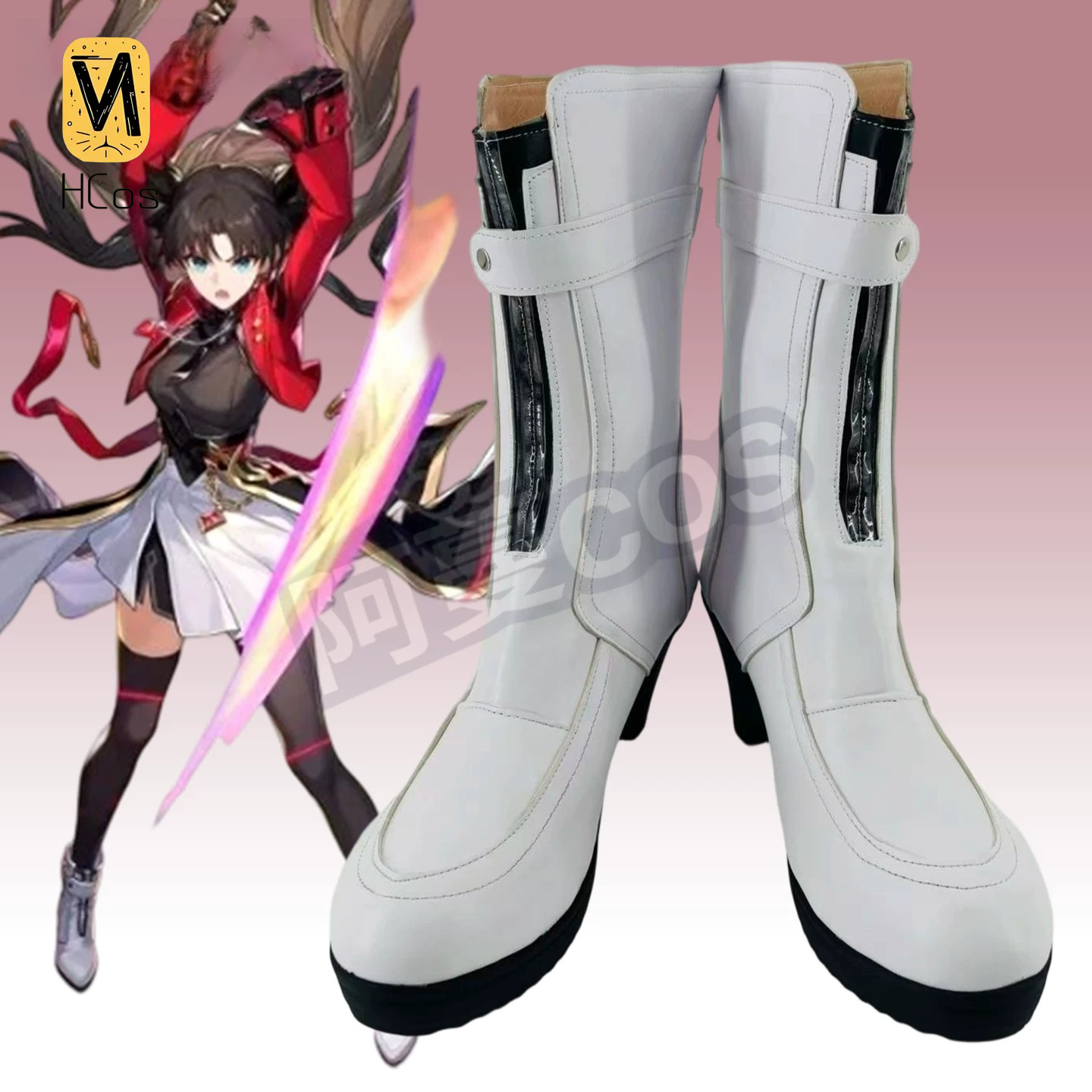 Honkai: Star Rail x Fate Colla - Cosplay Anime Shoes ulasan dan harga
