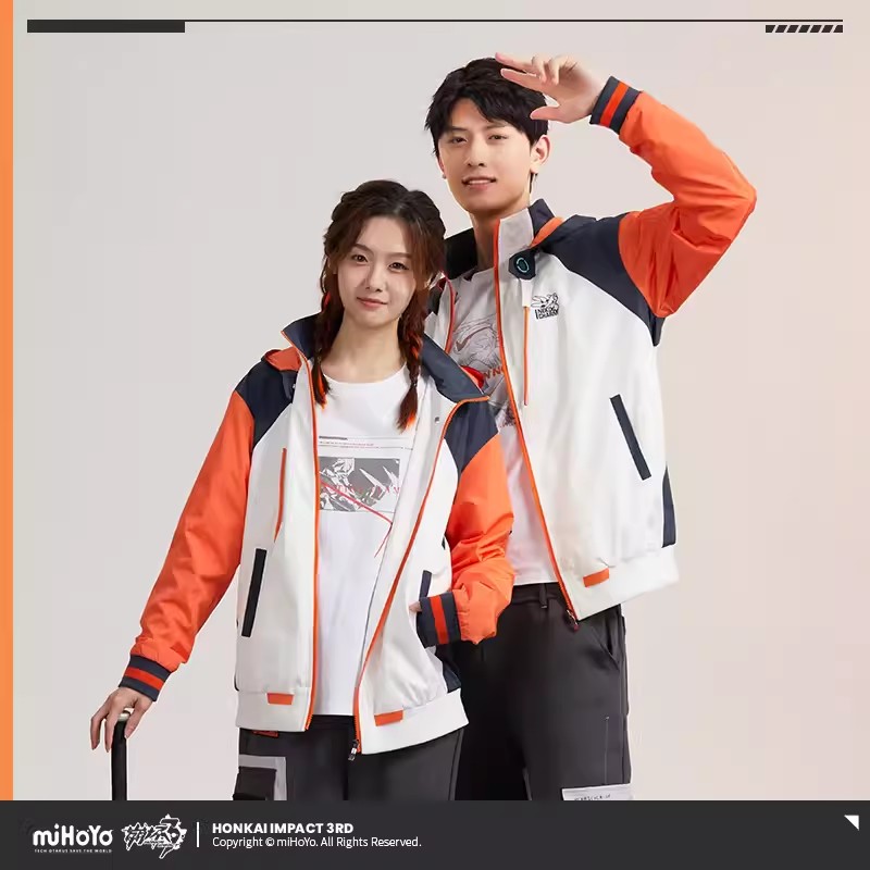 miHoYo Game Kiana Coat Honkai  - Anime Cosplay Couple ulasan dan harga