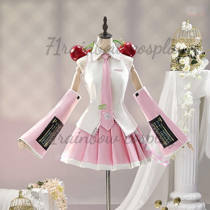 Sakura Mikuu Cosplay Costumes  - Anime Cosplay Miku ulasan dan harga
