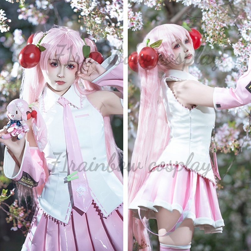 Sakura Mikuu Cosplay Costumes  - Anime Cosplay Miku ulasan dan harga