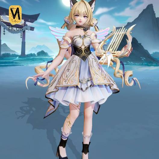 Handmade Cos Outfit: Onmyoji A - Anime Cosplay Cat ulasan dan harga