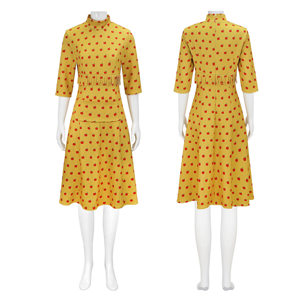 Movie Fantastic Mr Fox Mrs Fox - Anime Cosplay Clothes ulasan dan harga