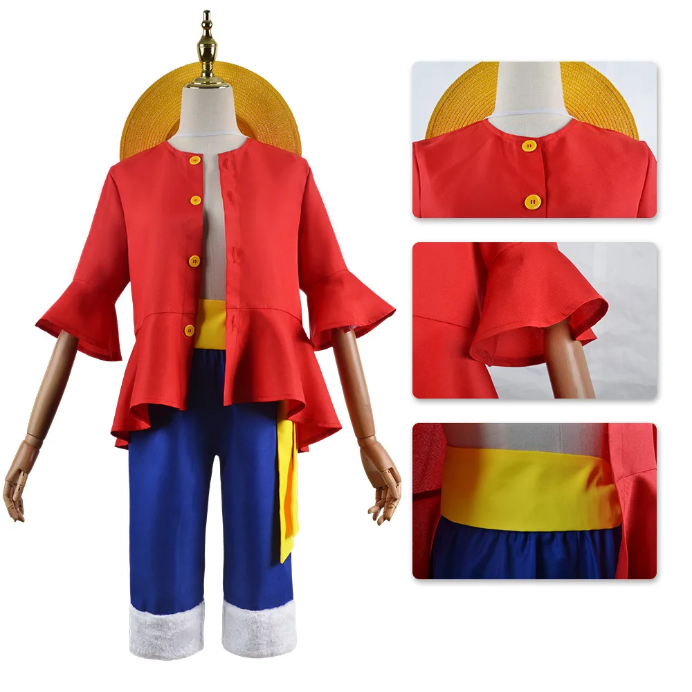 Anime Monkey D Luffy Cosplay C - Anime Cosplay Pics ulasan dan harga