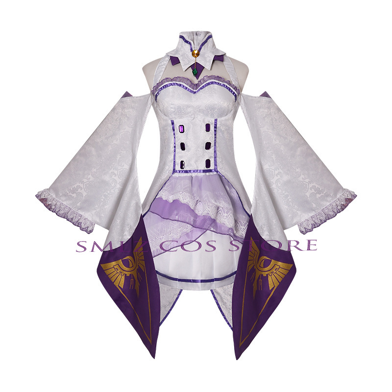 Emilia Cosplay Anime Re Zero K - Anime Cosplay Re Zero ulasan dan harga