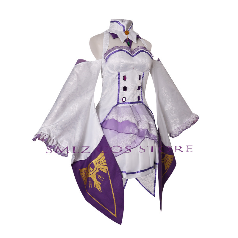 Emilia Cosplay Anime Re Zero K - Anime Cosplay Re Zero ulasan dan harga