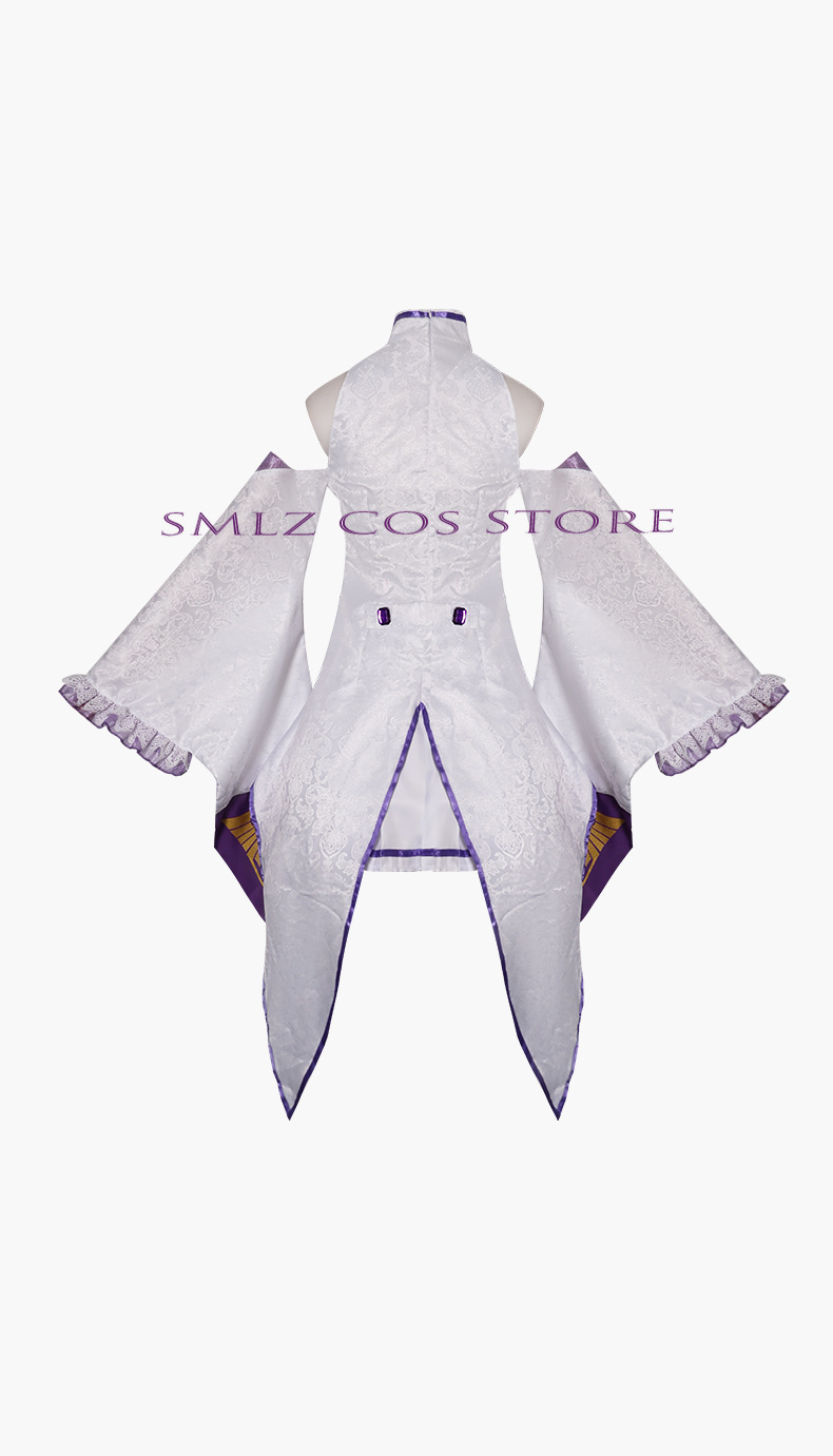 Emilia Cosplay Anime Re Zero K - Anime Cosplay Re Zero ulasan dan harga