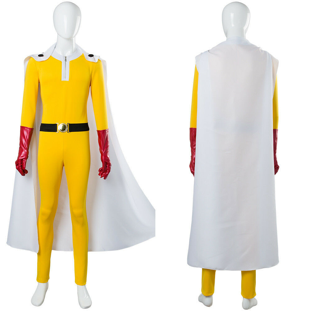 One Punch Man Saitama Cosplay  - Anime Cosplay One Punch Man ulasan dan harga