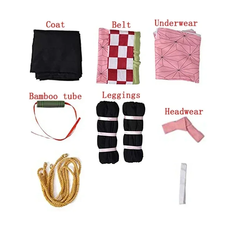 Anime Kamado Nezuko Cosplay Co - Demon Slayer Haori ulasan dan harga