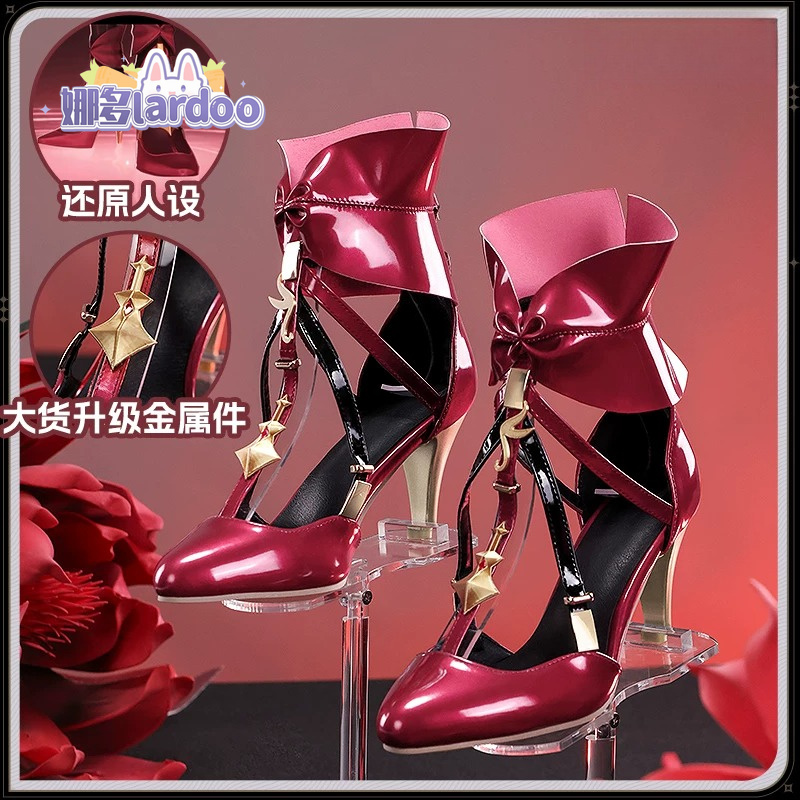 Game Wuthering Waves Phrolova  - Cosplay Anime Shoes ulasan dan harga
