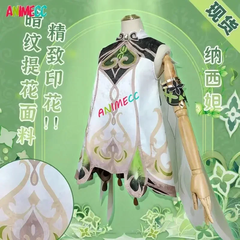 ANIMECC in Stock Nahida Genshi - Anime Cosplay For Girls ulasan dan harga