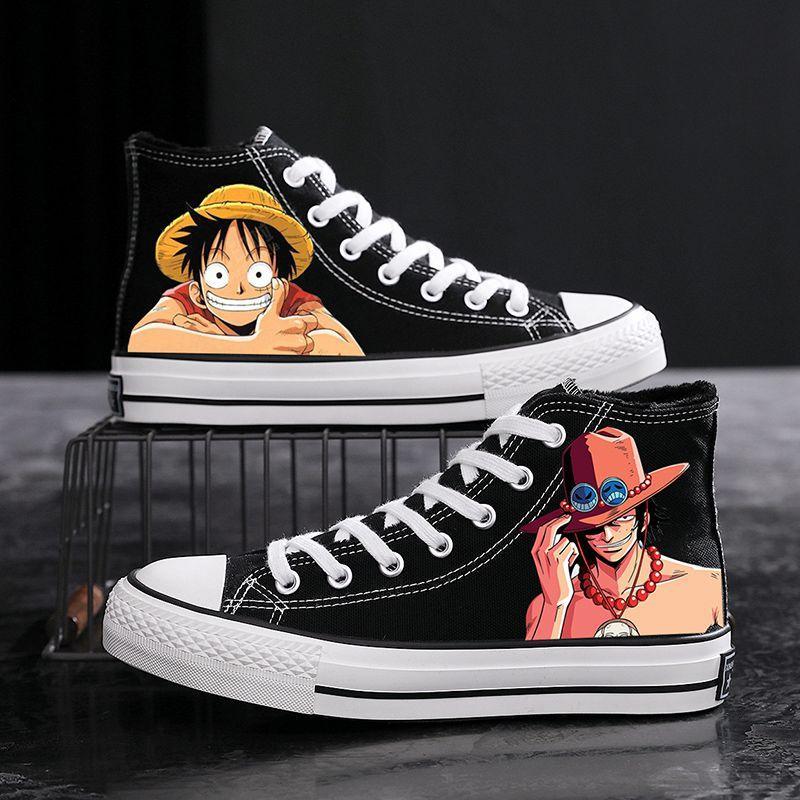 Anime Canvas Shoes One Piece L - Cosplay Anime Zoro ulasan dan harga