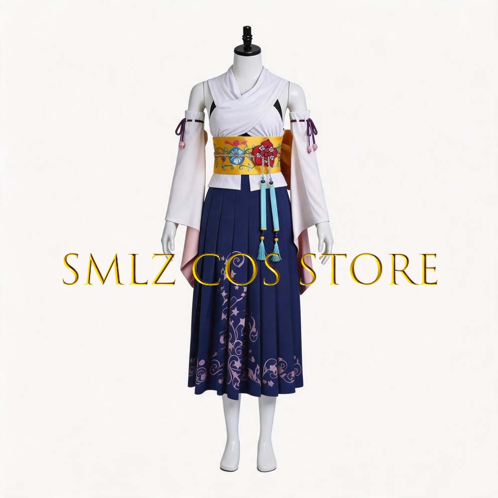 Smlz FFX Yuna Cosplay Anime FF - Anime Cosplay Clothes ulasan dan harga