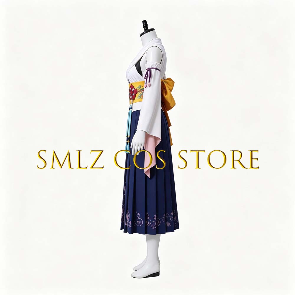 Smlz FFX Yuna Cosplay Anime FF - Anime Cosplay Clothes ulasan dan harga