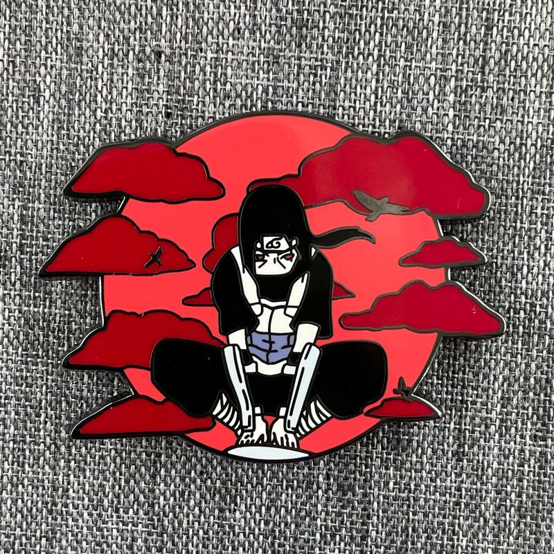 LXJERY Itachi Uchiha Brooch Na - Anime Cosplay Naruto ulasan dan harga