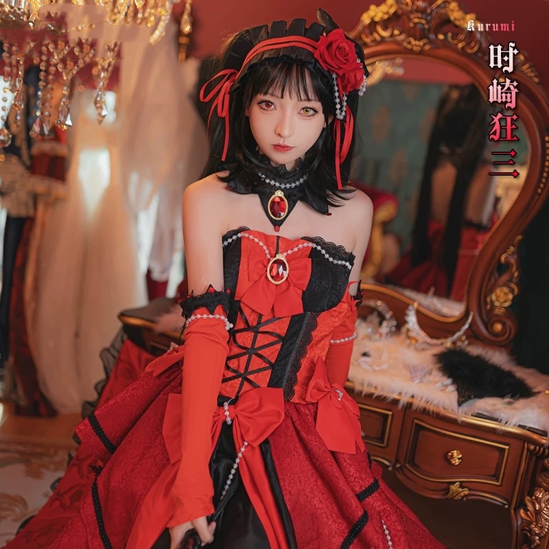 COWOWO Date a Live Tokisaki Ku - Costume Anime Cosplay ulasan dan harga