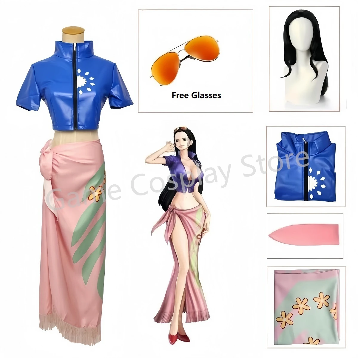 Nico Robin Cosplay Costume Dre - Spy Family Outfit ulasan dan harga