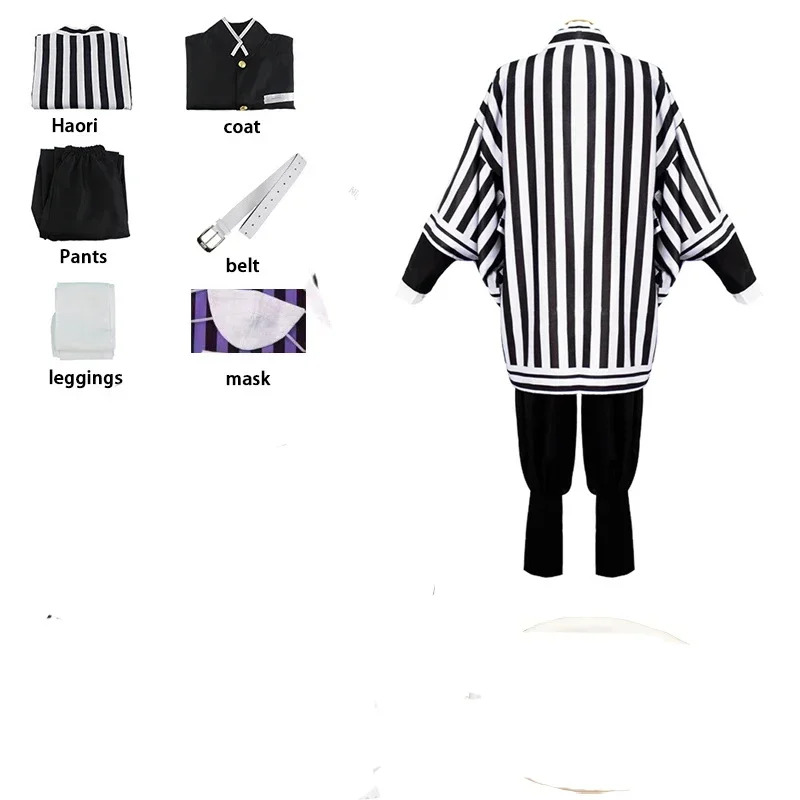 Demon Slayer Anime Iguro Obana - Demon Slayer Haori ulasan dan harga