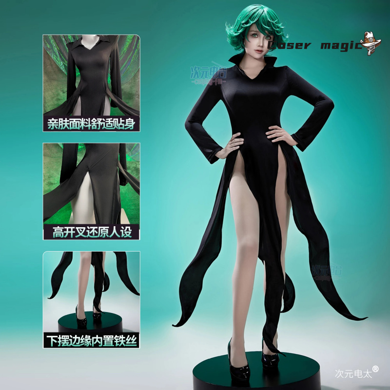 Anime ONE PUNCH-MAN Tatsumaki  - Anime Cosplay One Punch Man ulasan dan harga