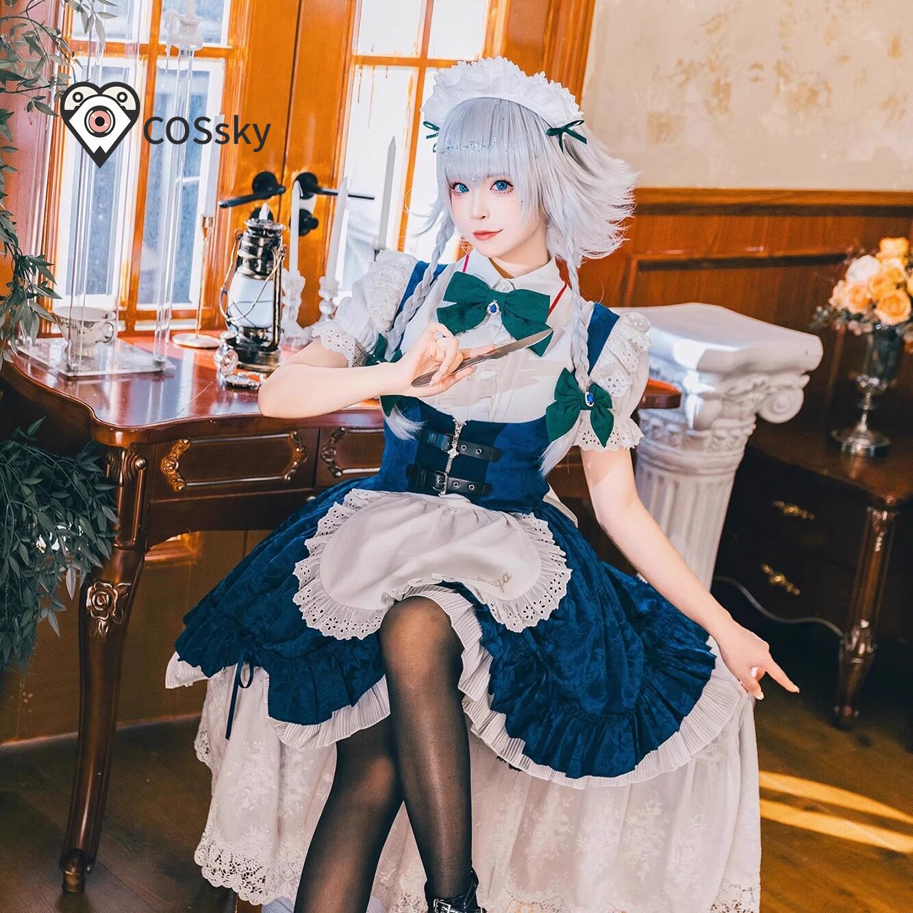 Izayoi Sakuya Touhou Project C - Quality Anime Cosplay ulasan dan harga