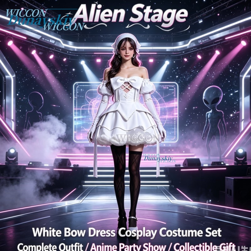 Anime Alien Stage Zombie White - Anime Zombie Cosplay ulasan dan harga