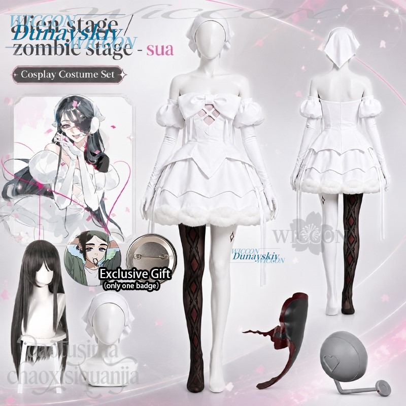 Anime Alien Stage Zombie White - Anime Zombie Cosplay ulasan dan harga