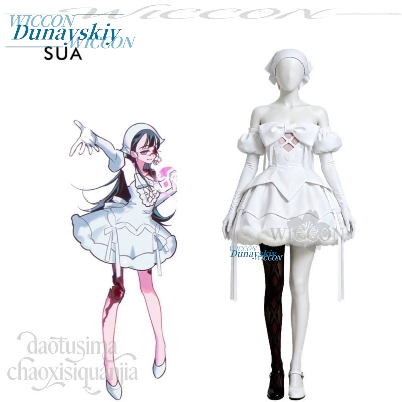Anime Alien Stage Zombie White - Anime Zombie Cosplay ulasan dan harga