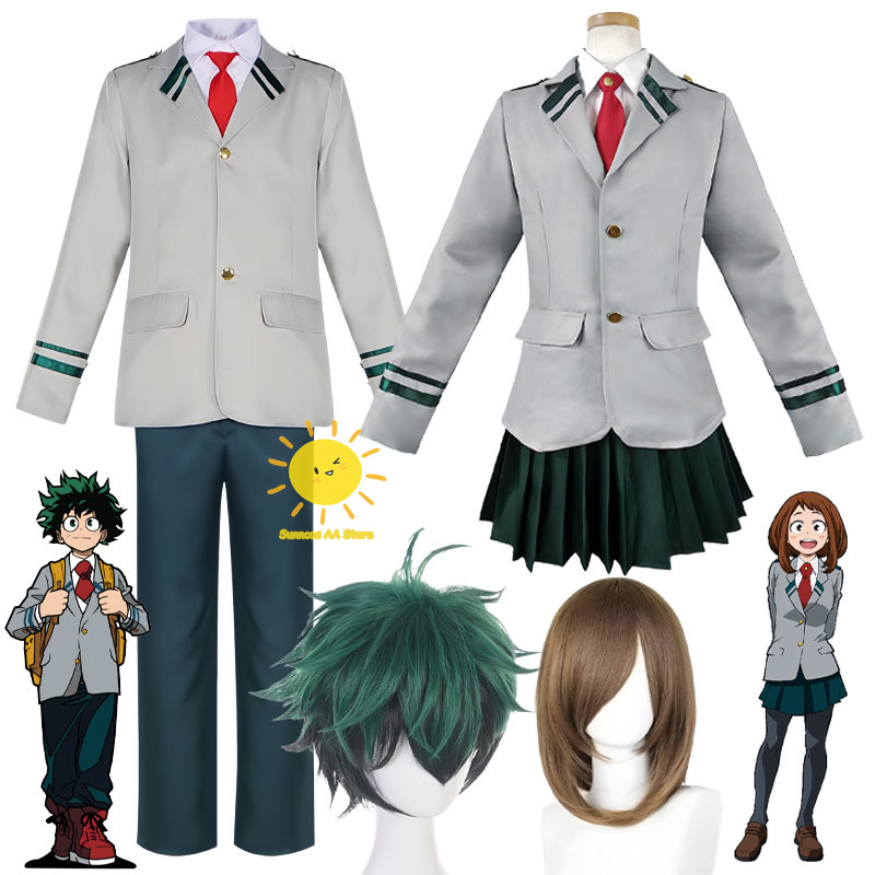 Anime Midoriya Izuku Ochaco Ur - Anime Cosplay Website ulasan dan harga