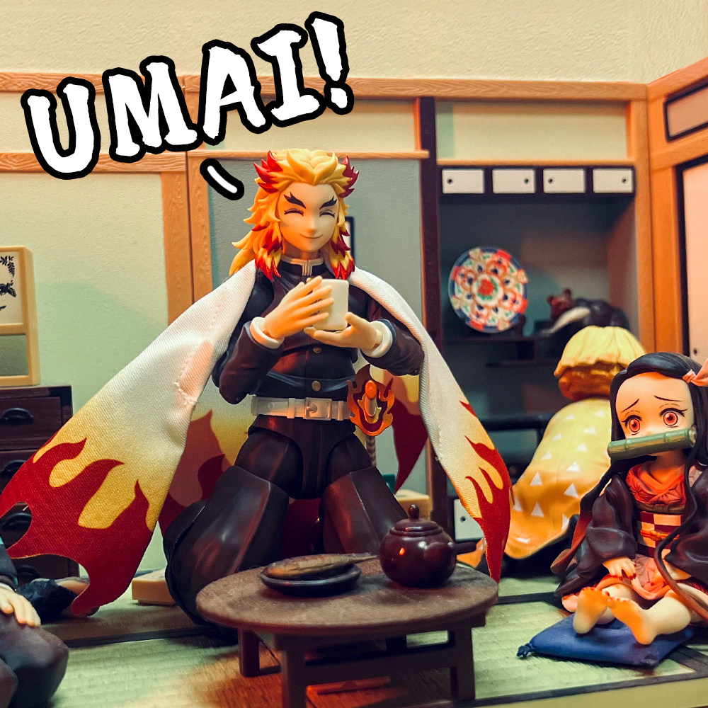 In Stock Shangi Rengoku Kyojur - Demon Slayer Haori ulasan dan harga