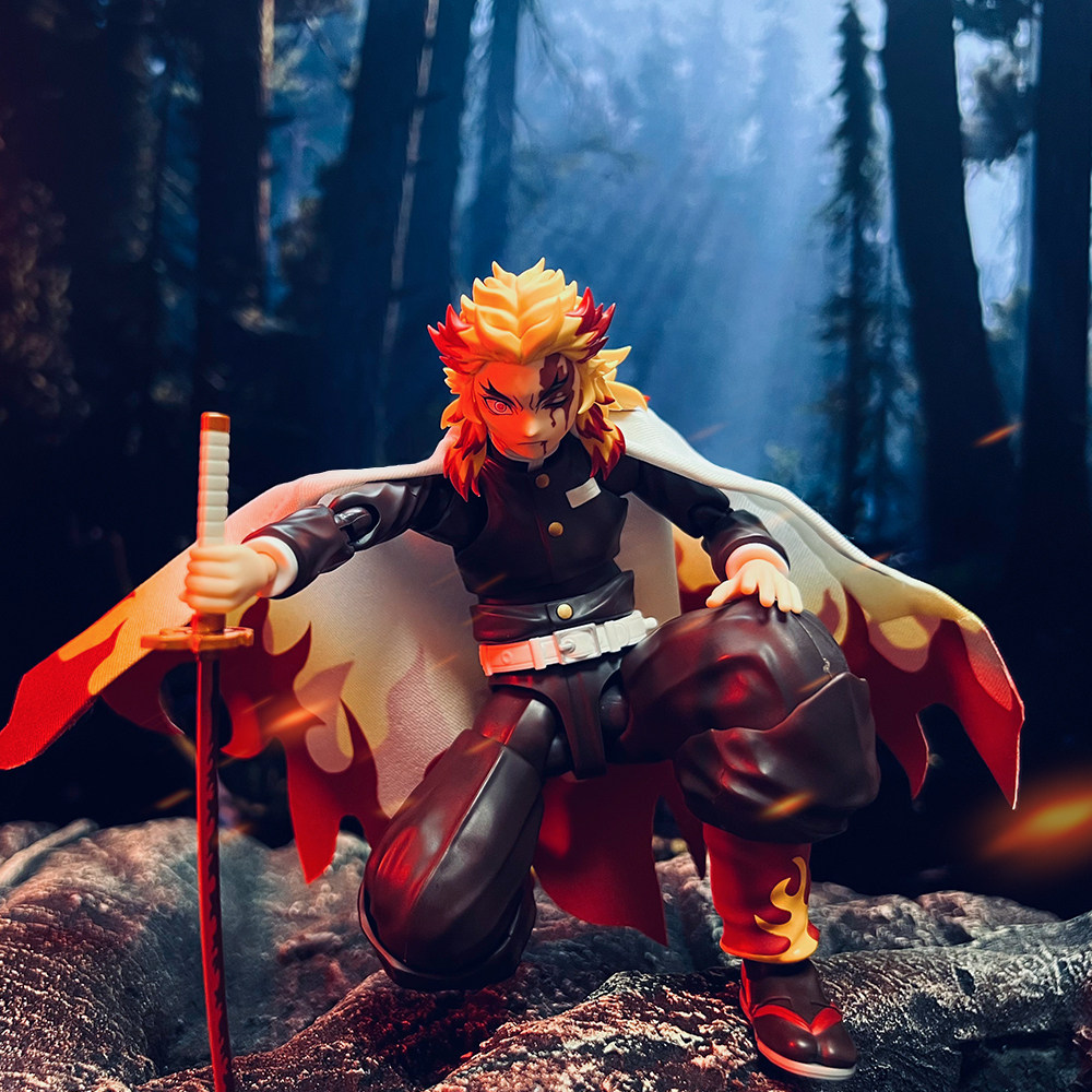 In Stock Shangi Rengoku Kyojur - Demon Slayer Haori ulasan dan harga