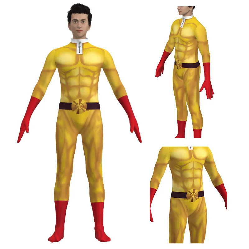 New Halloween Cosplay One Punc - Anime Cosplay One Punch Man ulasan dan harga