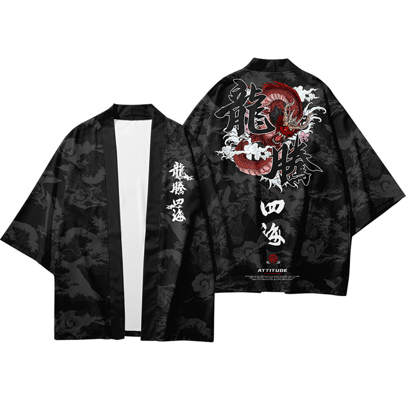 Samurai Crane Cardigan Flower  - Demon Slayer Haori ulasan dan harga