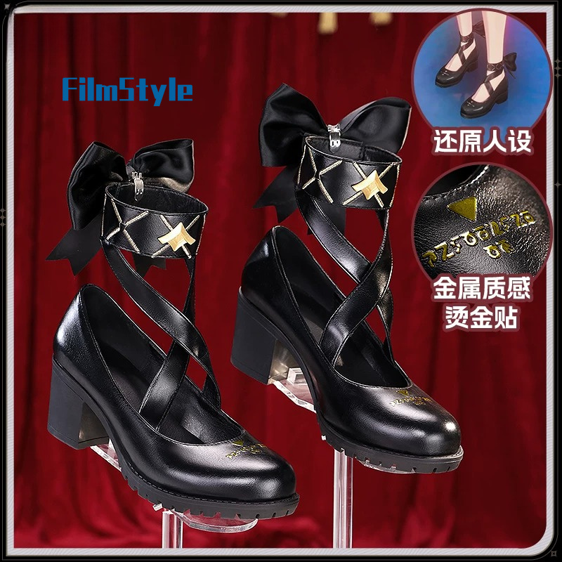 Game Wuthering Waves Denia Cos - Cosplay Anime Shoes ulasan dan harga