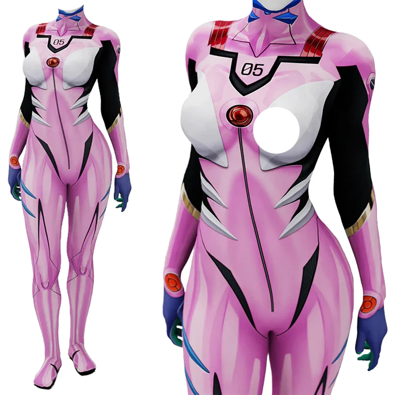 Anime EVA 05 Makinami Cosplay  - Anime Cosplay For Girls ulasan dan harga